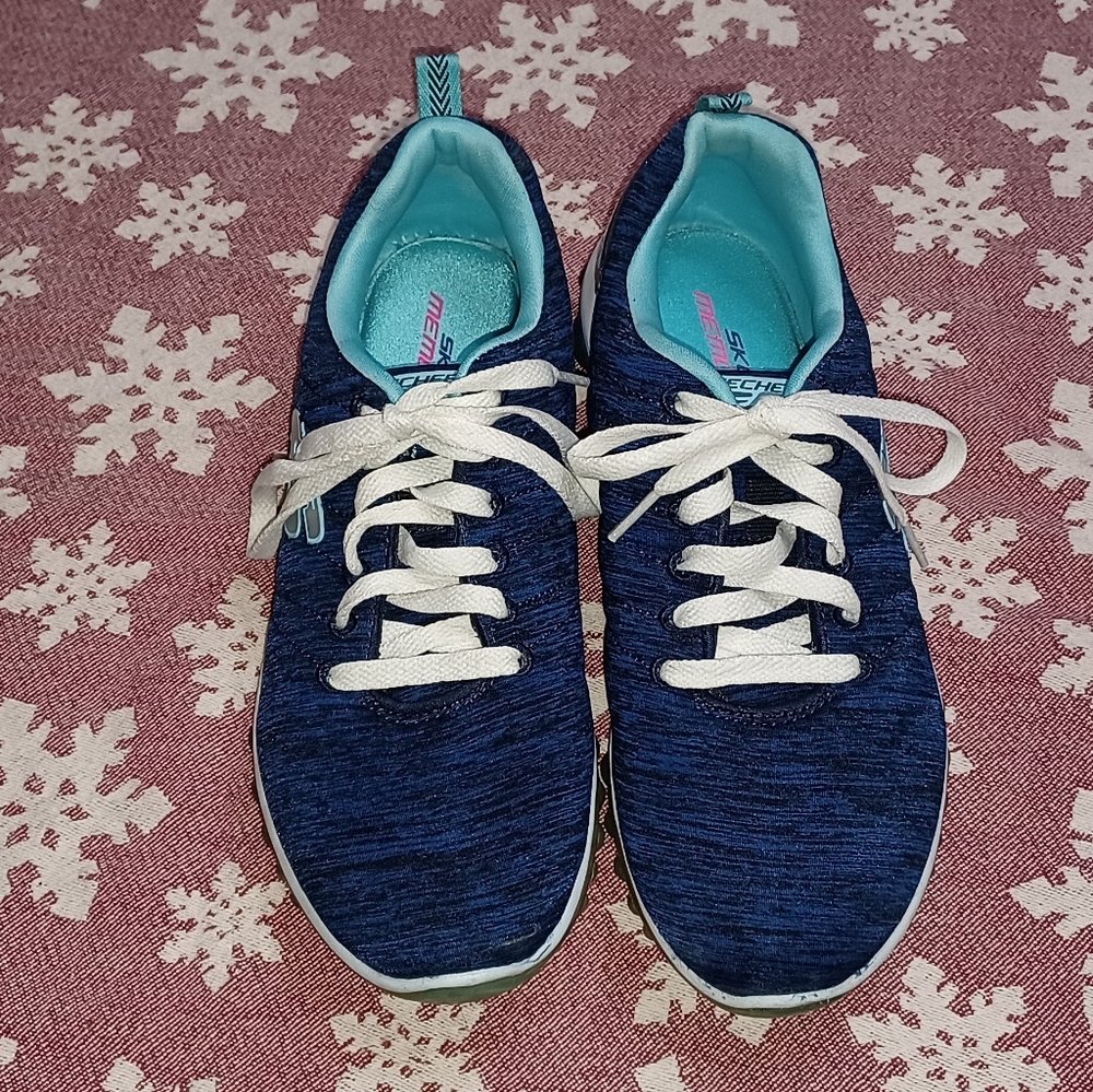 Sketchers memory foam sketch air ladies athletic shoes size 6.5